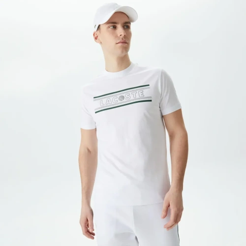 Мужская Футболка Lacoste из хлопка