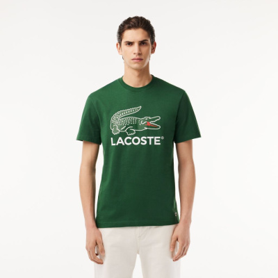Мужская хлопковая Футболка Lacoste