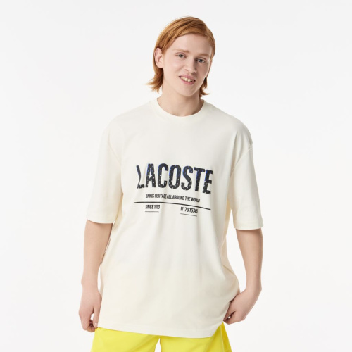Мужская Футболка Lacoste из хлопка