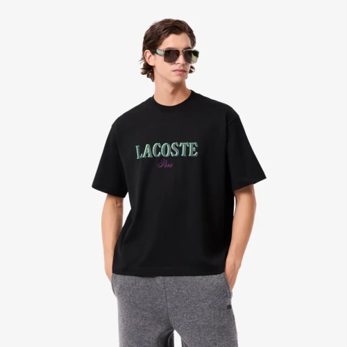 Мужская Футболка Lacoste Loose Fit из органического хлопка
