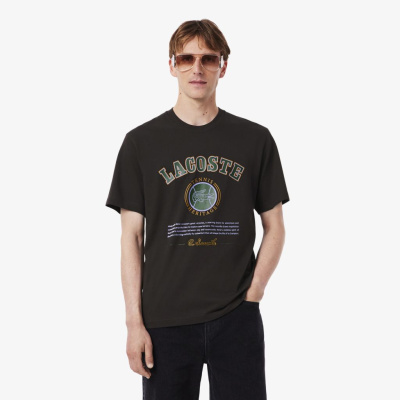 Мужская Футболка Lacoste Classic Fit из органического хлопка