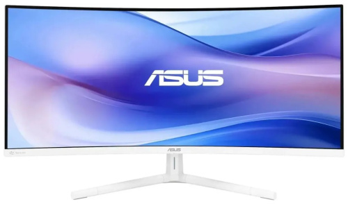 Монитор 34" ASUS VU34WCIP-W 3440x1440 LED, 21:9, VA, 300cd, 178/178, HDMI, DP, 100Hz, HAS, белый