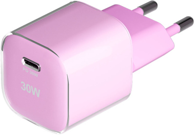 Зарядное устройство Red Line NQC-17 USB-C Pink