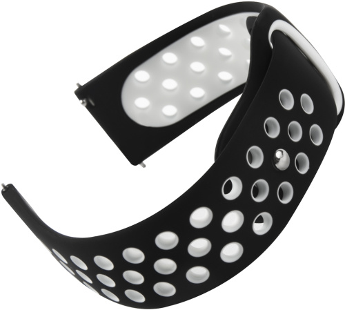 Ремешок Red Line для умных часов 22 мм Чёрно-белый