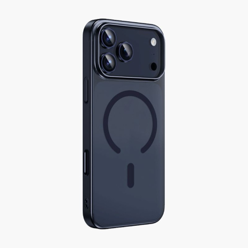 Чехол-накладка Keephone Skin Grip Magsafe для Apple iPhone 17 Pro Max пластиковый матовый (темно-синий)