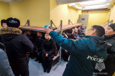 В Якутске введено в эксплуатацию новое защитное сооружение гражданской обороны / ЯСИА Якутск Якутск Республика Саха (Якутия)