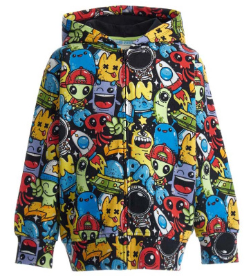 Толстовка на молнии для мальчика