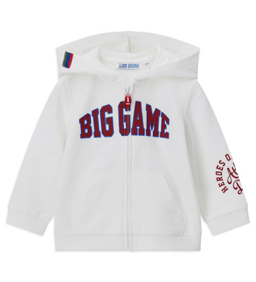 Толстовка на молнии для маленького мальчика