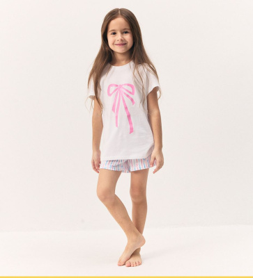 Пижама с коротким рукавом для девочки