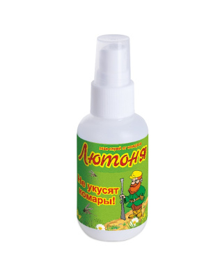 Лютоня АКВА спрей от комаров