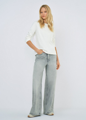 Базовый лонгслив, Белый