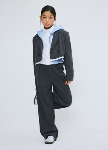 Брюки для девочек, Серый