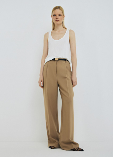 Майка свободного кроя, Белый