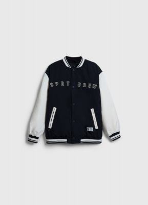 Бомбер для мальчиков, Черный