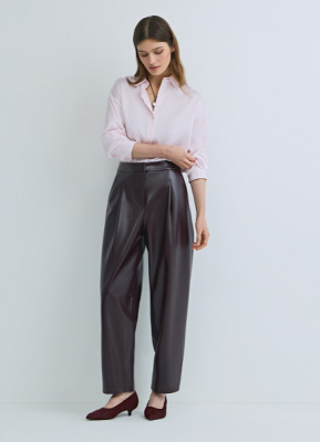 Блузка из сатина, Розовый