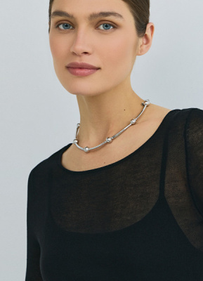 Ожерелье, Серебряный