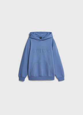 Худи с объёмным декором для мальчиков, Синий