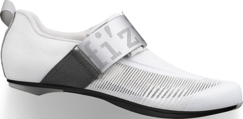 Велотуфли Fizik Transiro Hydra Aeroweave Carbon (белый / серебристый 42)