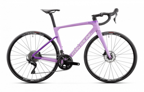 Шоссейный велосипед Titan Racing Valerian Carbon Comp, год 2025, цвет Фиолетовый, ростовка 18