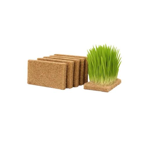 Набор джутовых ковриков для выращивания микрозелени RED SOLUTION NJK-15