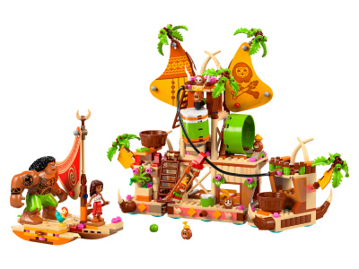 Disney 43258 Конструктор Моана 2: Баржа «Какамора»