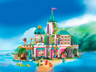 Disney 43267 Конструктор Замок принцессы и королевские питомцы