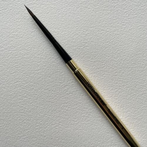 Кисть волос смешанный круглая №4 Potentate, ручка съемная металлическая