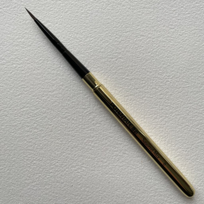 Кисть волос смешанный круглая №0 Potentate, ручка съемная металлическая