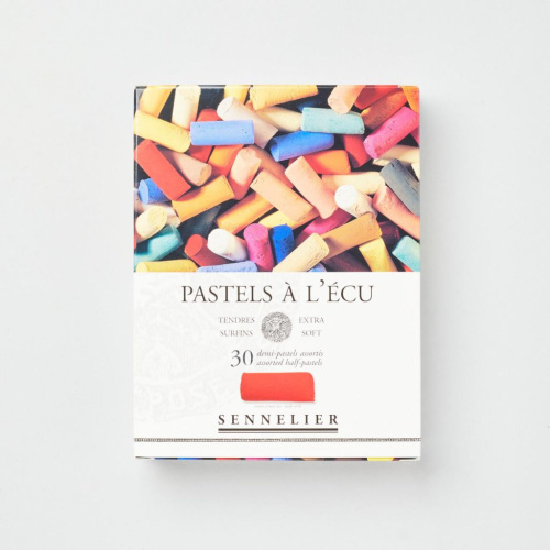 Набор сухой пастели Sennelier "A LECU" 30 цв 1/2, в картонной коробке