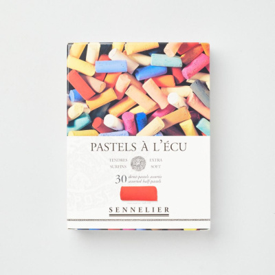 Набор сухой пастели Sennelier "A LECU" 30 цв 1/2, в картонной коробке