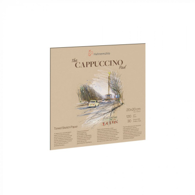 Альбом-склейка для набросков Hahnem?hle "The Cappuccino Pad" 20x20 см 30 л 120 г, светло-коричневый
