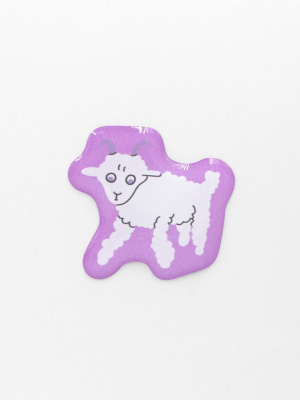 Стикер объемный "МП. Барашек"