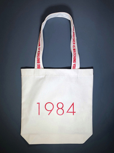 Сумка "1984" (с печатью на ручках)