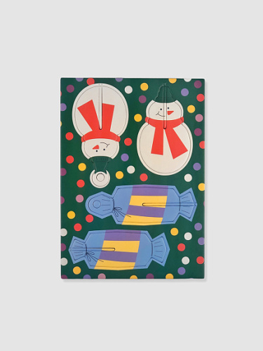 Украшения на ёлку "Конфета и Снеговик"