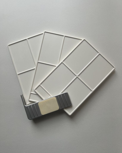 Палитра-веер складная, большая