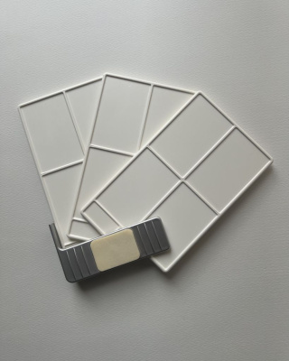 Палитра-веер складная, большая