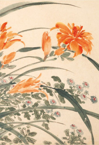 Блокнот Садовые цветы "Лилейник"