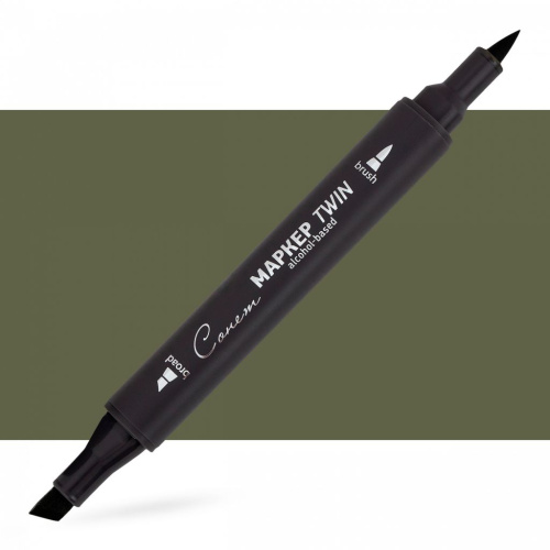 Маркер спиртовой Сонет "TWIN Brush" Морская сосна