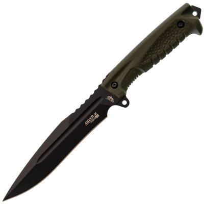 Нож Антей-М, сталь VG-10, черная рукоять