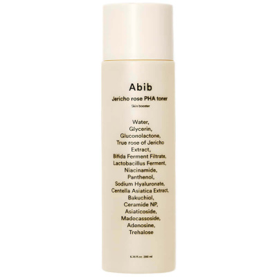 Тонер-бустер с PHA и розой Иерихона Abib Jericho Rose PHA Toner Skin Booster