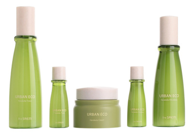 Набор для лица Urban Eco Harakeke Skin Care (тонер 150мл/31мл + эмульсия 130мл/31мл + крем 50мл)