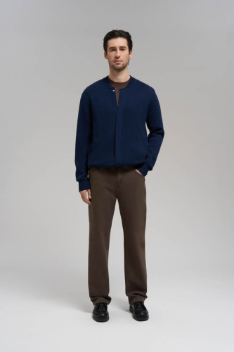 Кардиган из хлопка на молнии