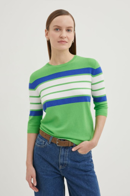 Джемпер в полоску из вискозы