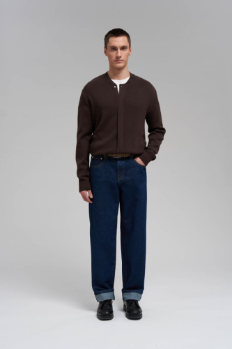 Кардиган из хлопка на молнии