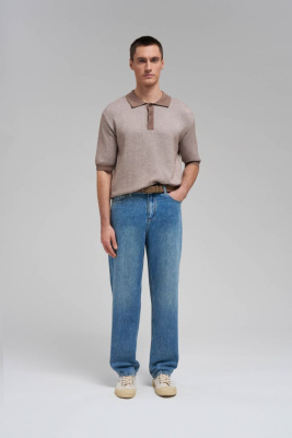 Джемпер-поло из хлопка