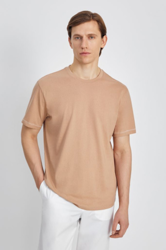 Футболка из хлопка с коротким рукавом