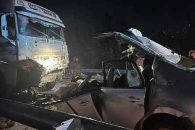 Смертельное ДТП произошло на трассе в Хангаласском районе / ЯСИА   