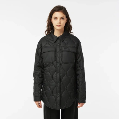 Женская стёганая куртка Lacoste с нагрудными карманами
