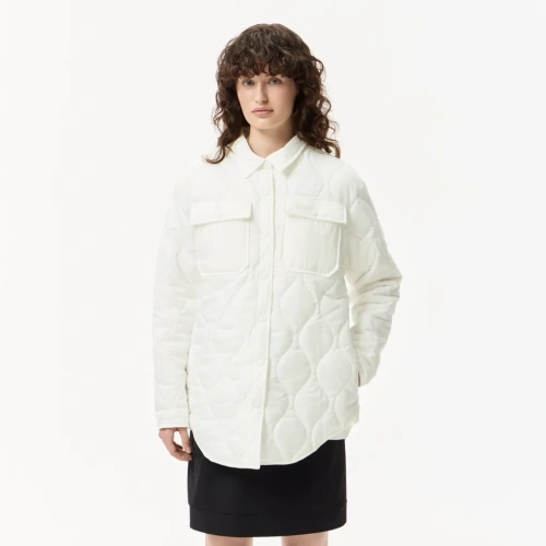 Женская стёганая куртка Lacoste с нагрудными карманами