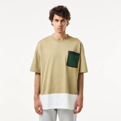 Мужская хлопковая футболка Lacoste